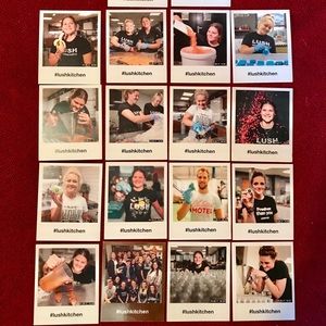 18 LUSH Kitchen Polaroids